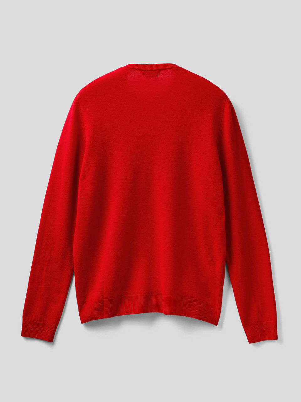 Maglia girocollo in pura lana vergine image number 2