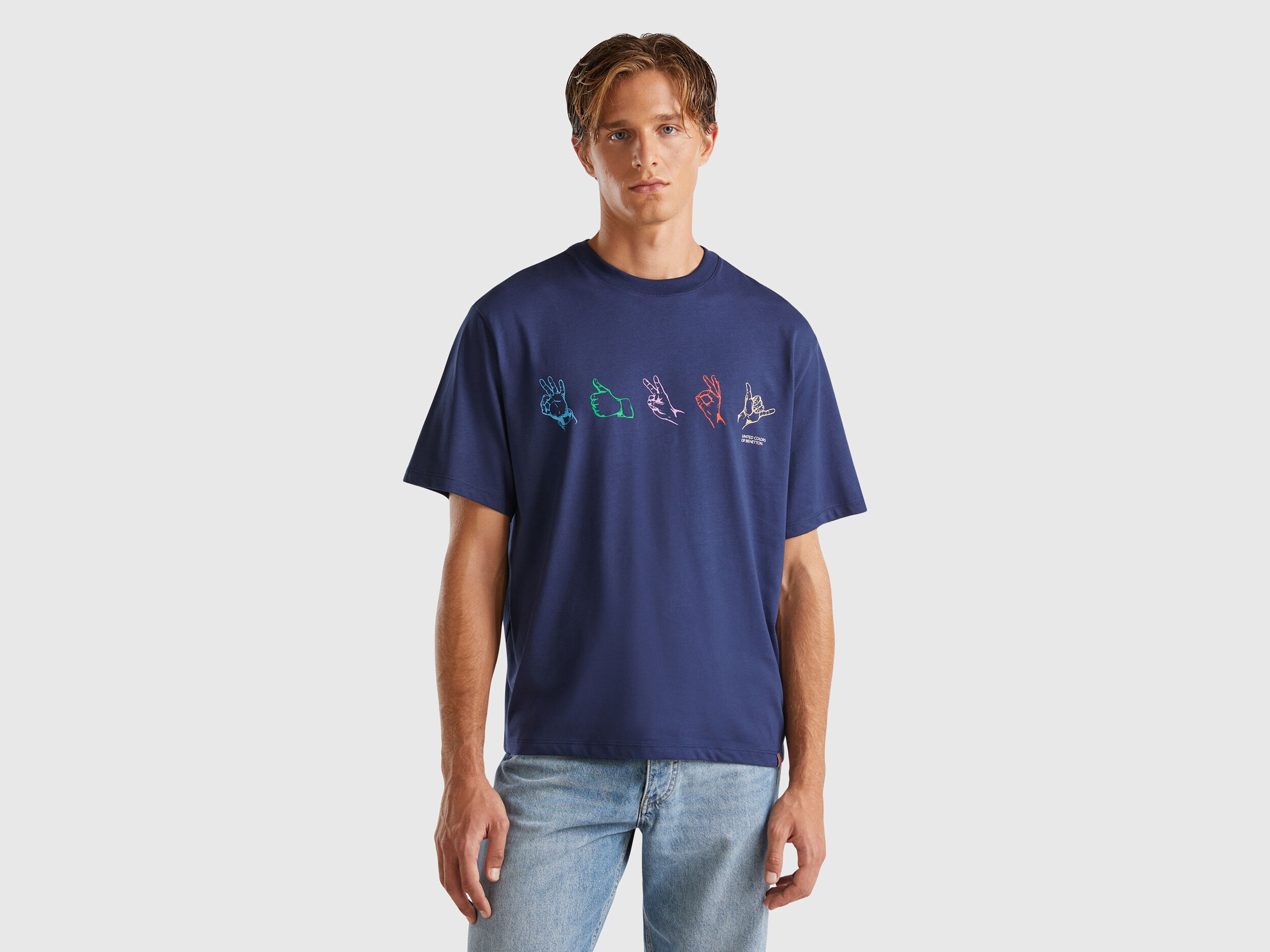 Maglie uomo benetton top