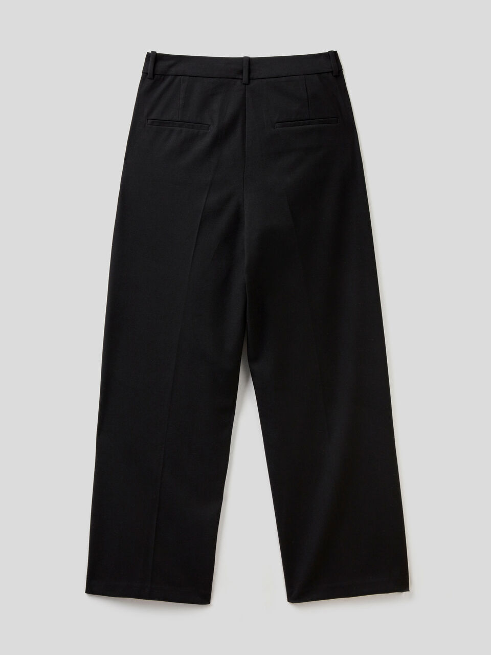 Pantaloni in flanella con gamba dritta image number 2