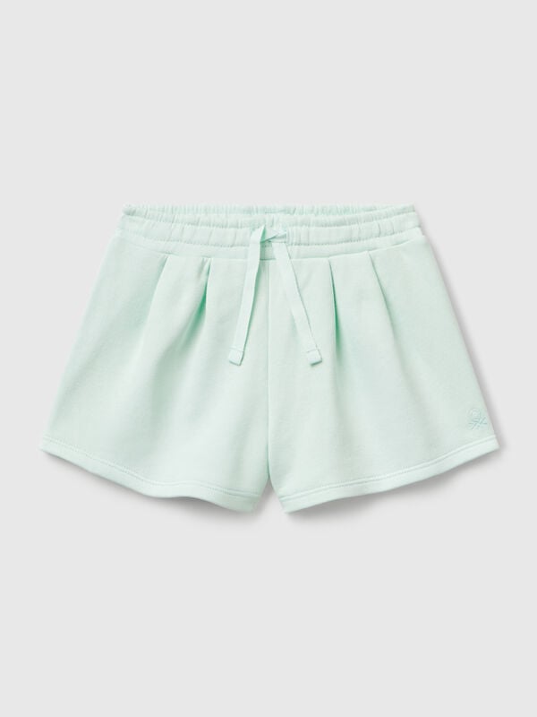 Shorts in felpa di cotone Bambina