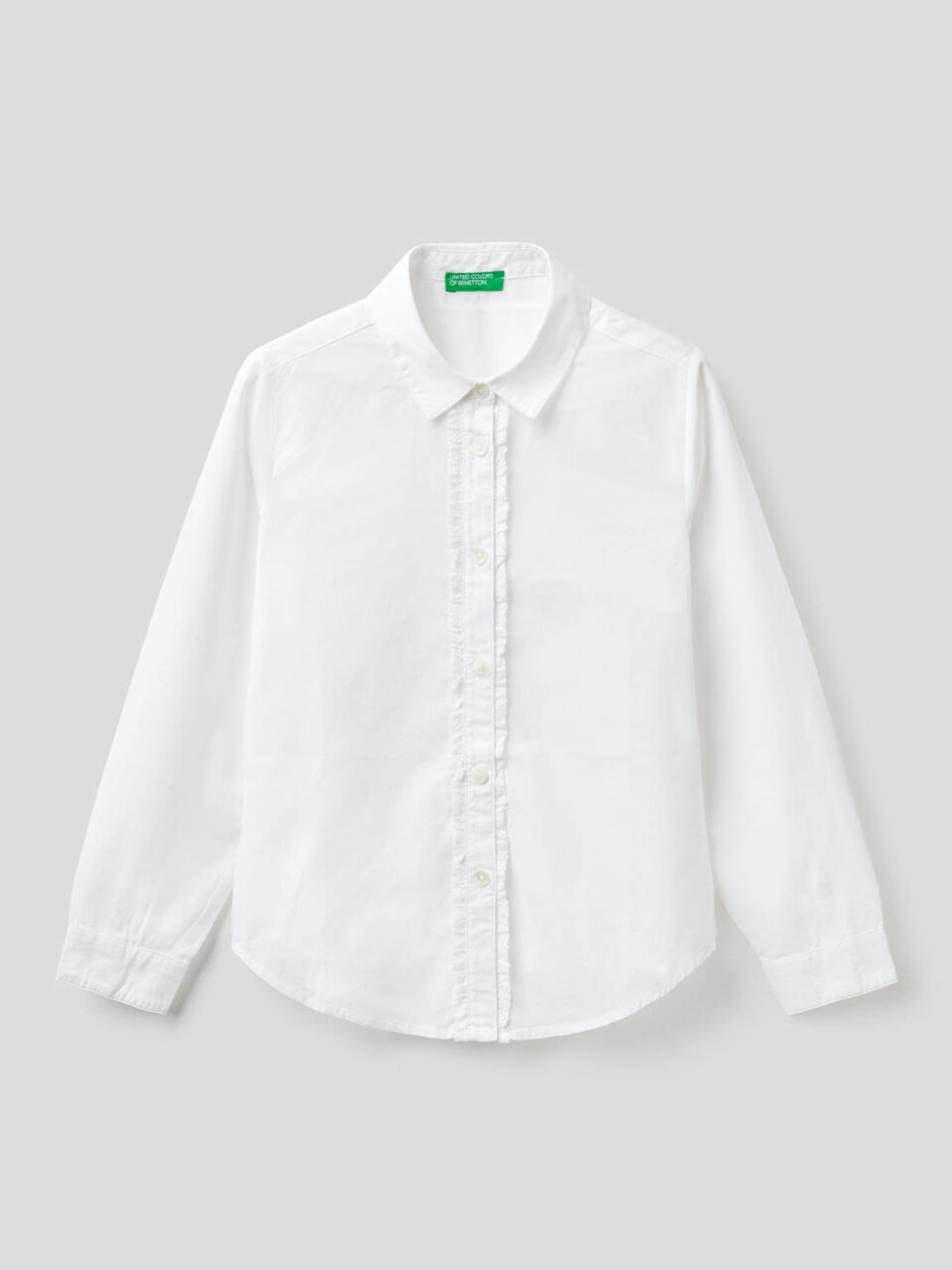 Camicia con dettagli in pizzo image number 1