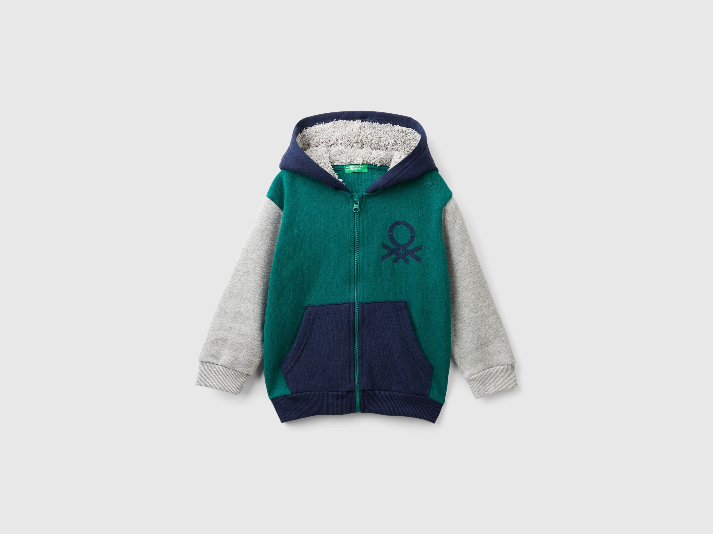 Giacca in felpa benetton discount