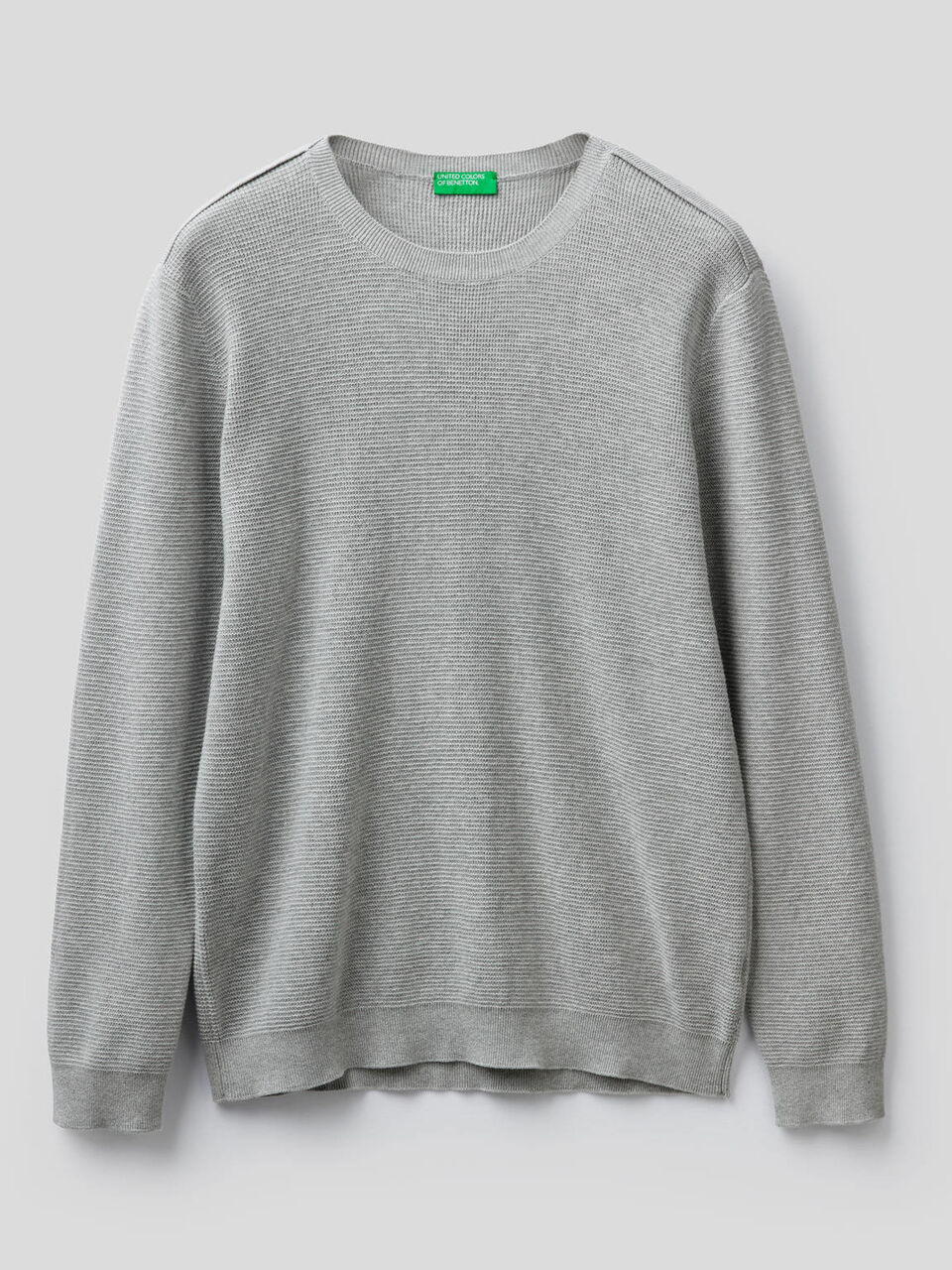 Maglia lavorata 100% cotone image number 1