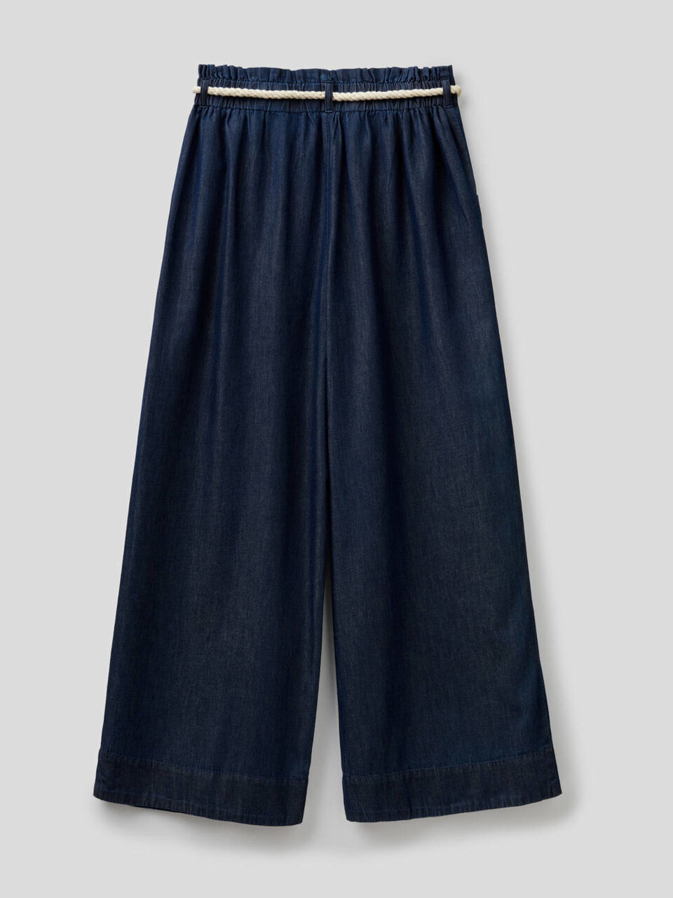 Pantaloni palazzo con cintura image number 2