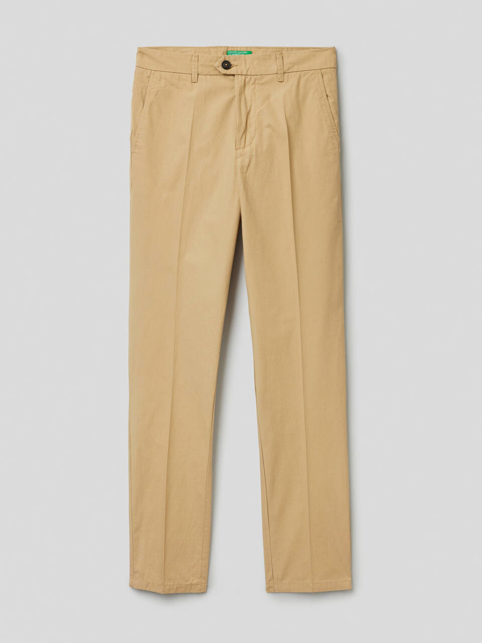 Chino slim fit in cotone leggero image number null