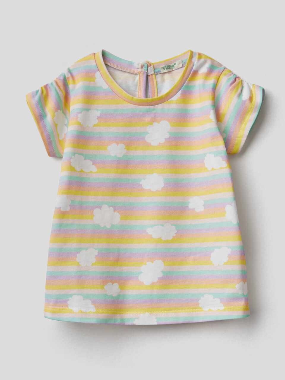 T-shirt stampata 100% cotone biologico image number 1
