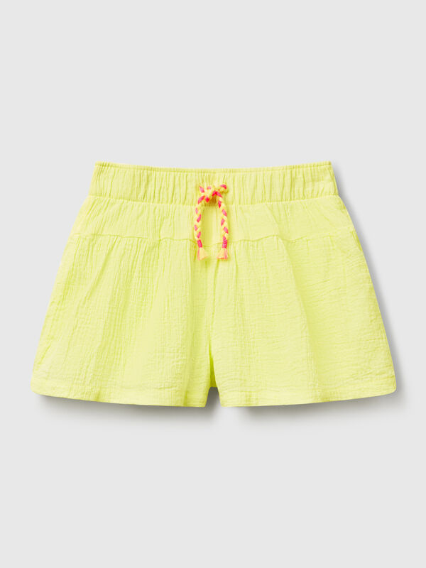 Shorts leggeri con coulisse Bambina