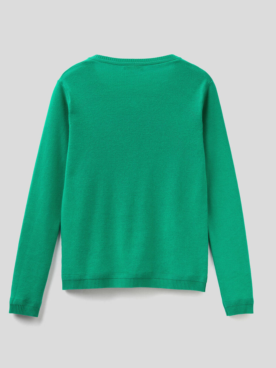 Cardigan girocollo in puro cotone image number 2