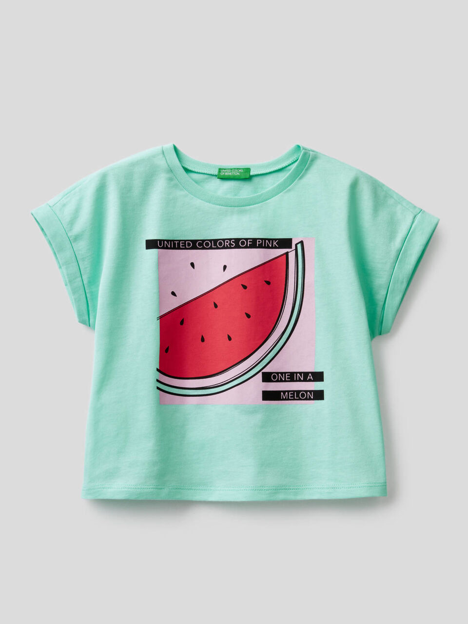 T-shirt boxy con stampa image number 1