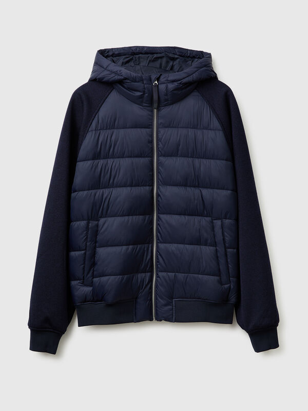 Giubbino regular in nylon e maglia Uomo