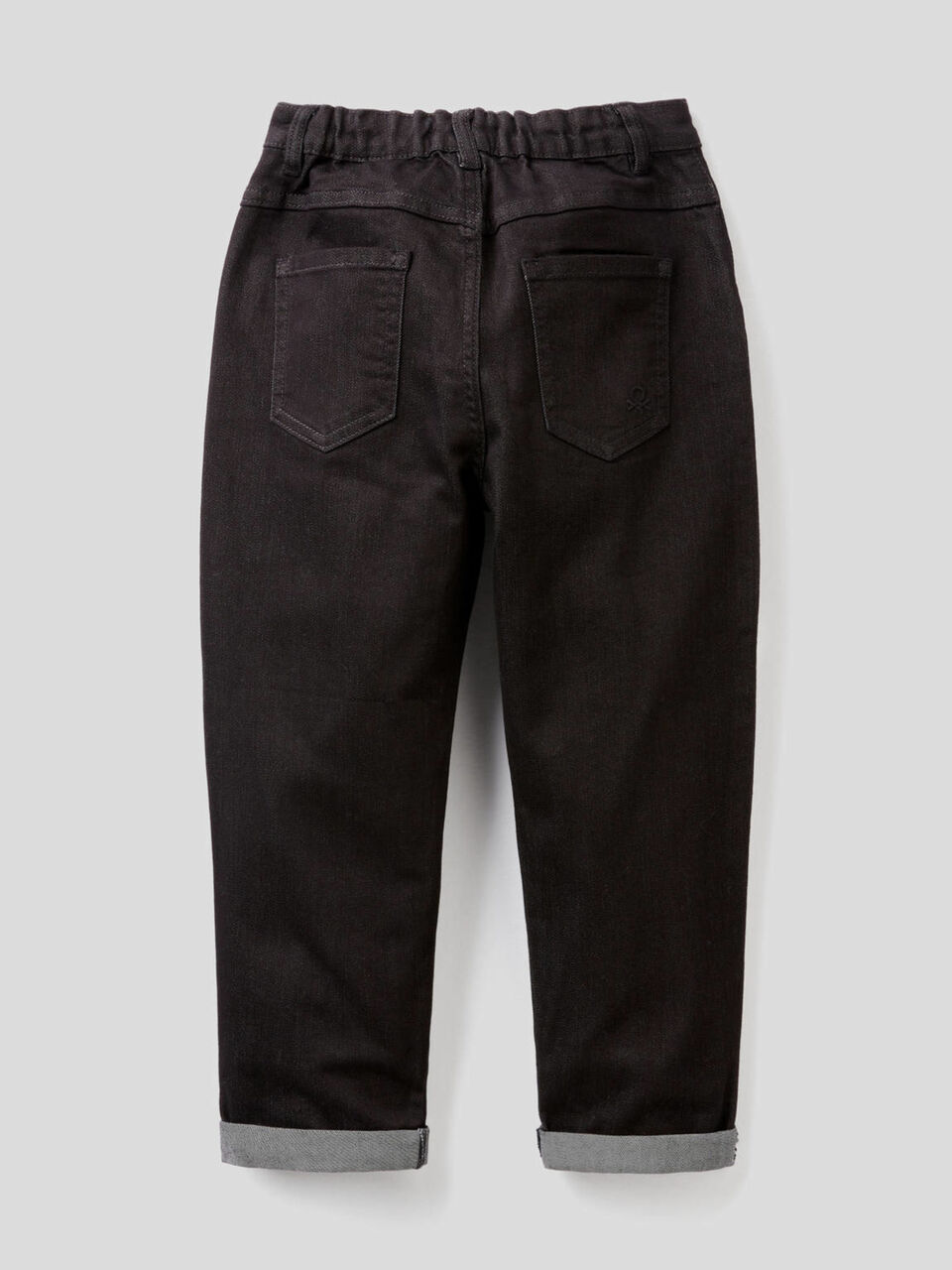 Pantaloni con vita elasticizzata image number 2
