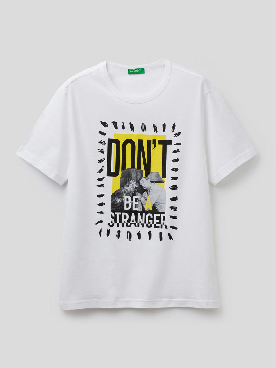 T-shirt in 100% cotone con stampa image number 1