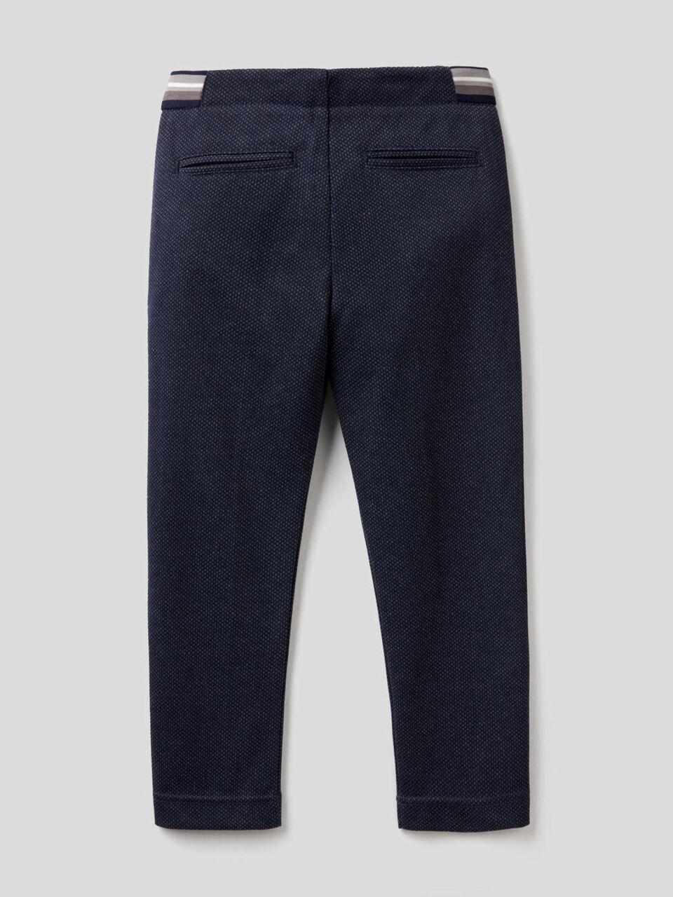 Chino slim fit con micro fantasia image number 2