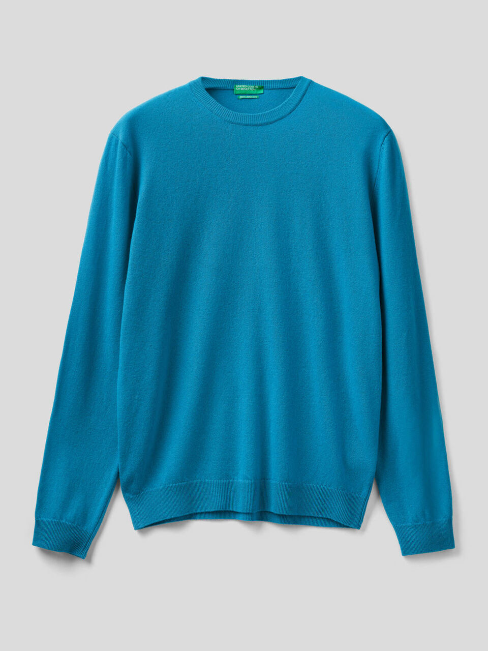 Maglia girocollo in pura lana vergine image number 1