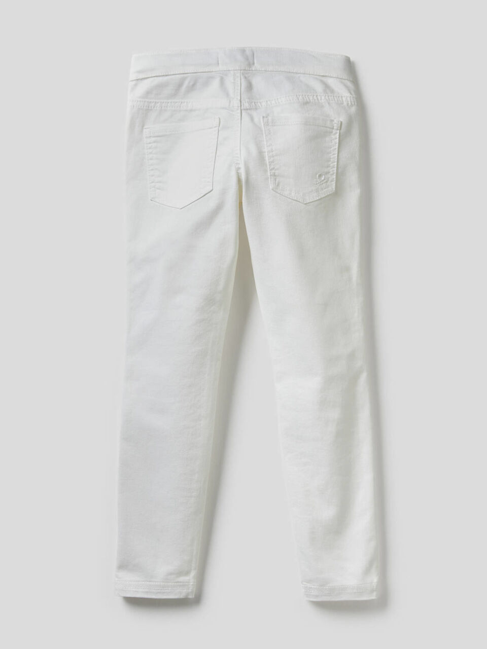 Pantaloni in twill di misto cotone stretch image number 2