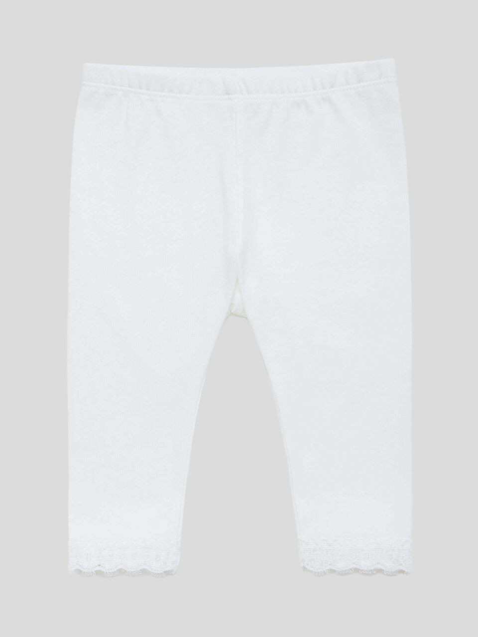 Leggings con pizzo image number 1