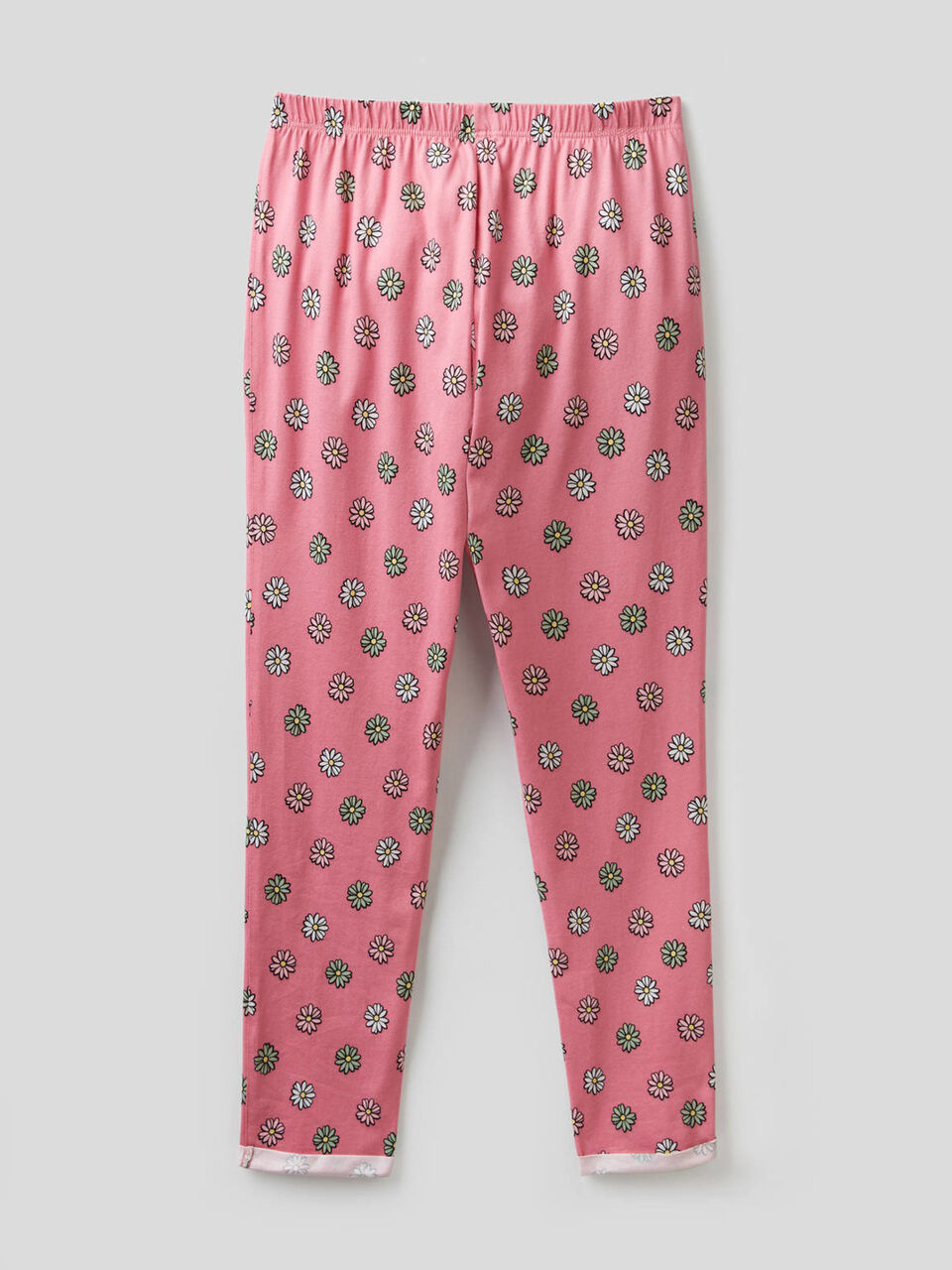 Pantalone lungo con stampa a fiori image number 2