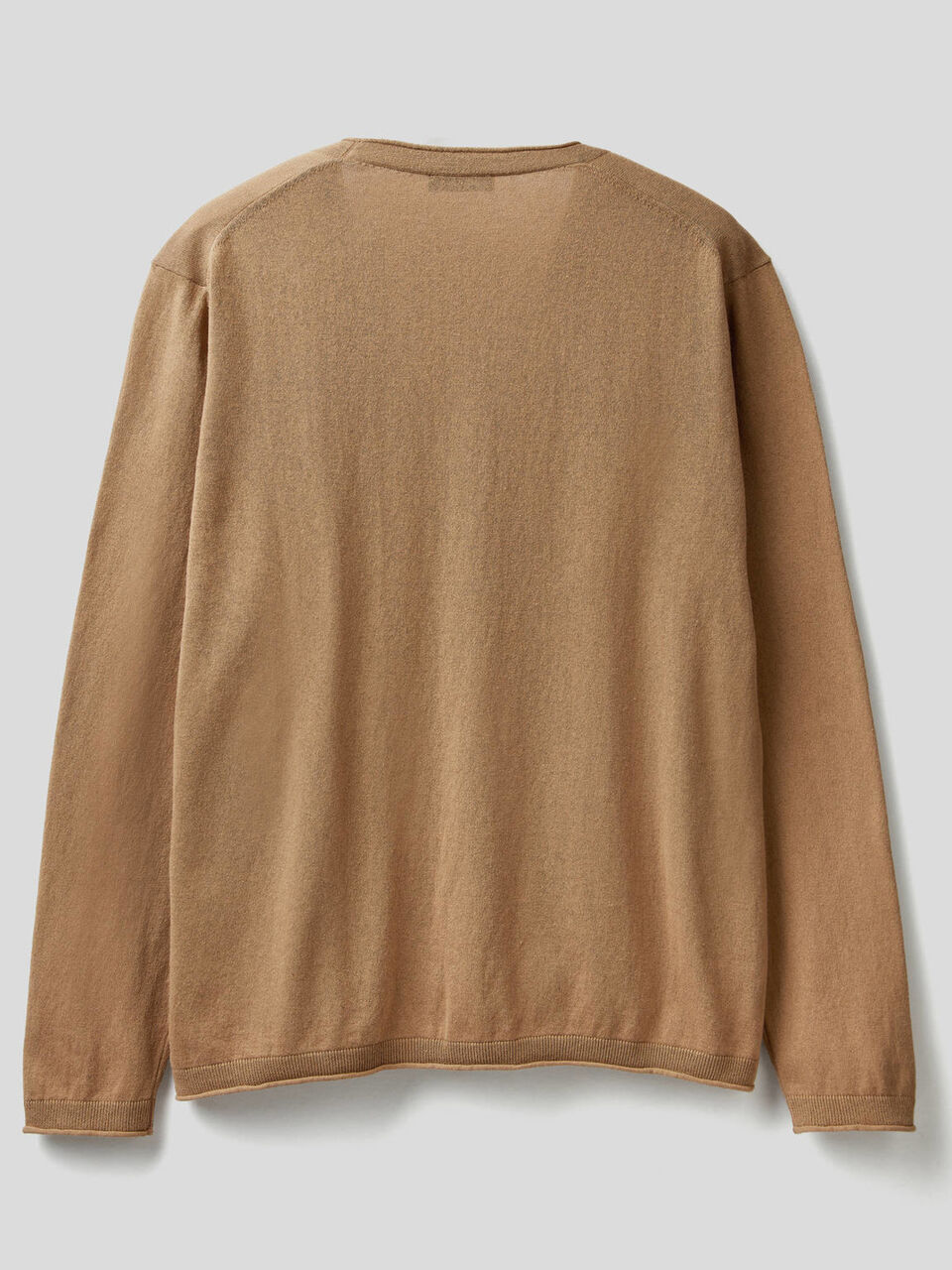 Cardigan in cotone con scollo a V image number 2