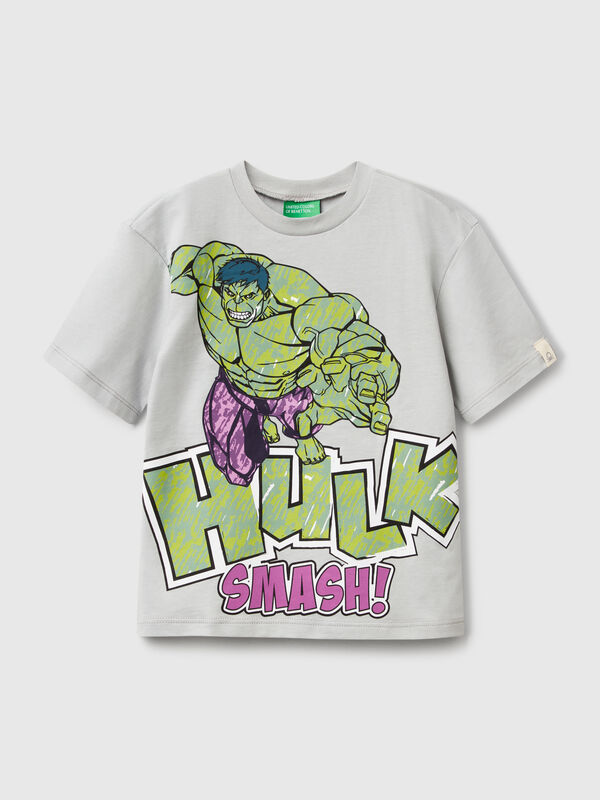 Maglietta ©Marvel Hulk in cotone Bambino