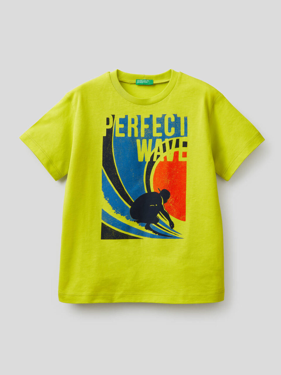 T-shirt in puro cotone con stampa image number 1