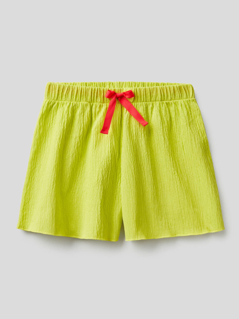 Shorts con effetto increspato image number null