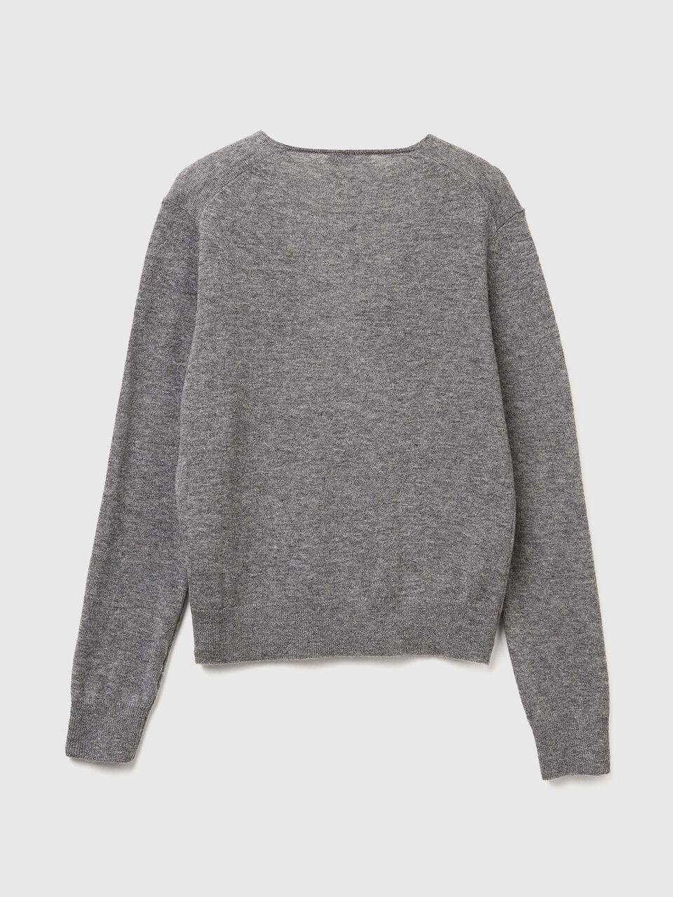 MAGLIA SCOLLO V M/L Donna image number 2
