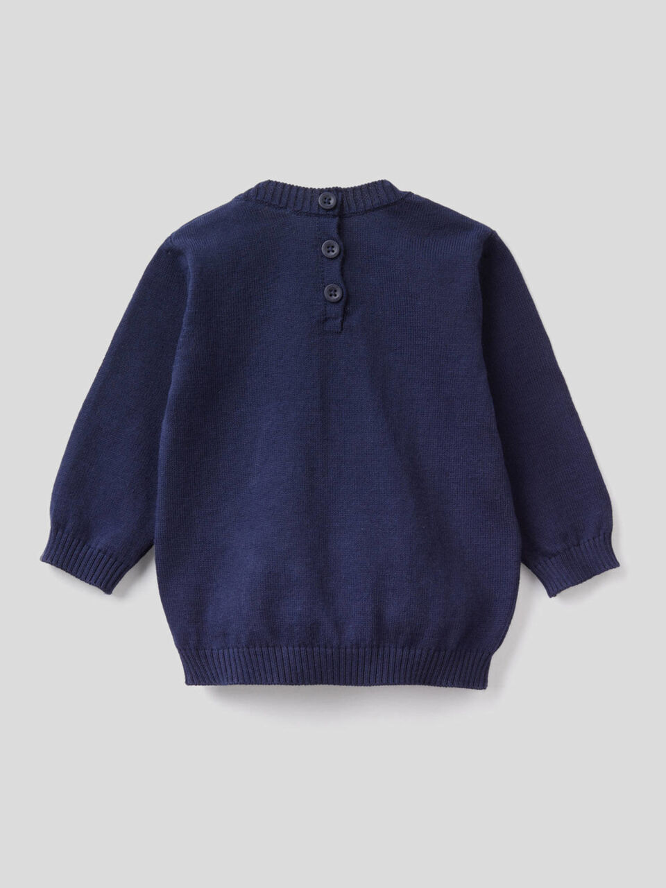 Maglia in 100% cotone con ricamo image number 2