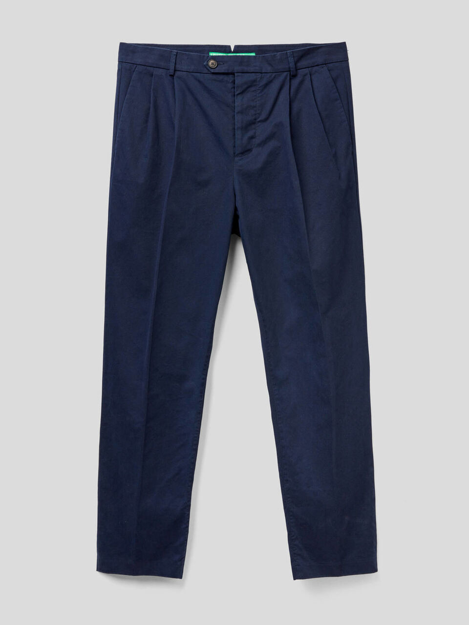 Pantaloni carrot fit in 100% cotone image number 1