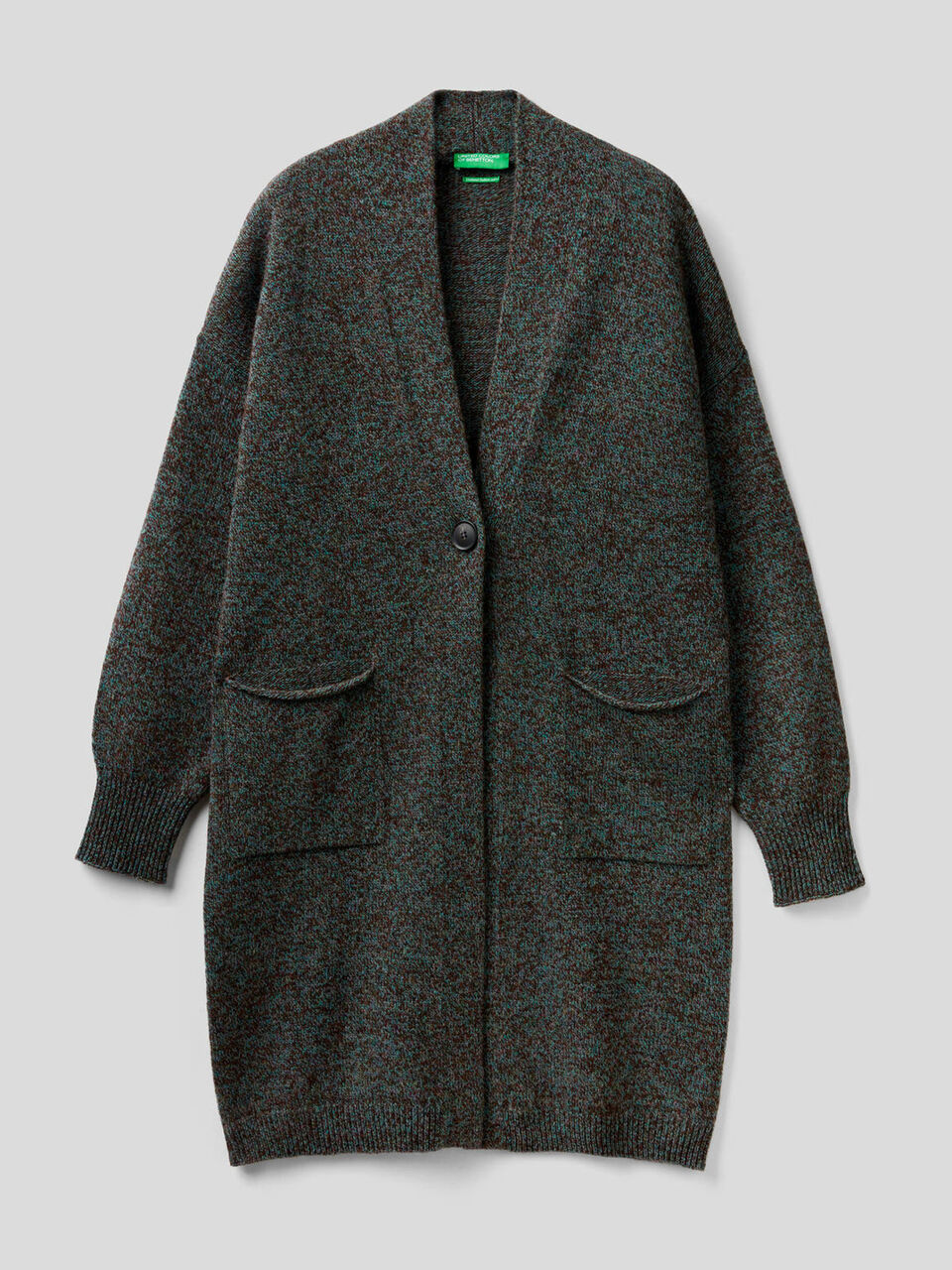Cappotto in pura lana Shetland image number 1