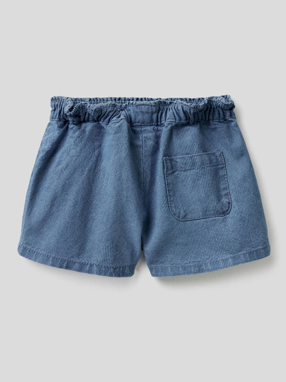 Shorts in denim rigato image number 2