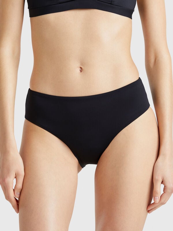 Slip mare fianco alto in ECONYL® Donna