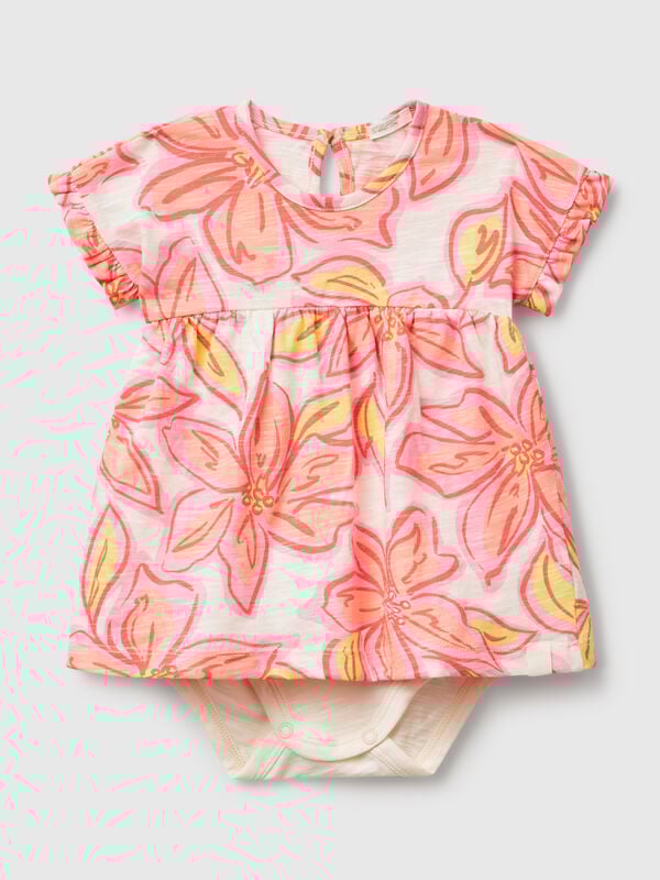 Abito con stampa floreale Baby