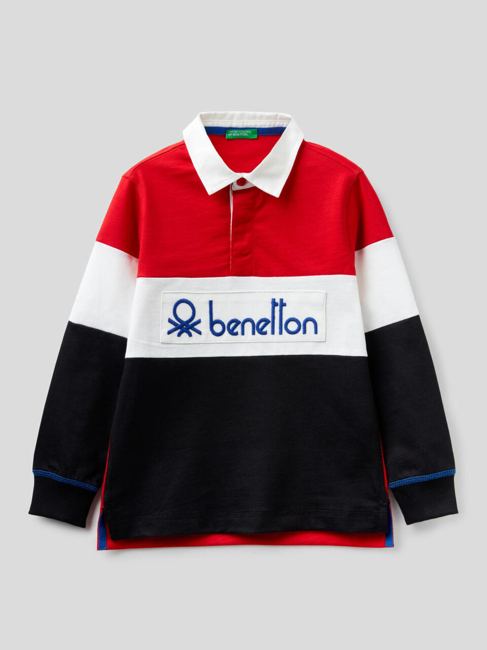Polo rugby in 100% cotone image number 1