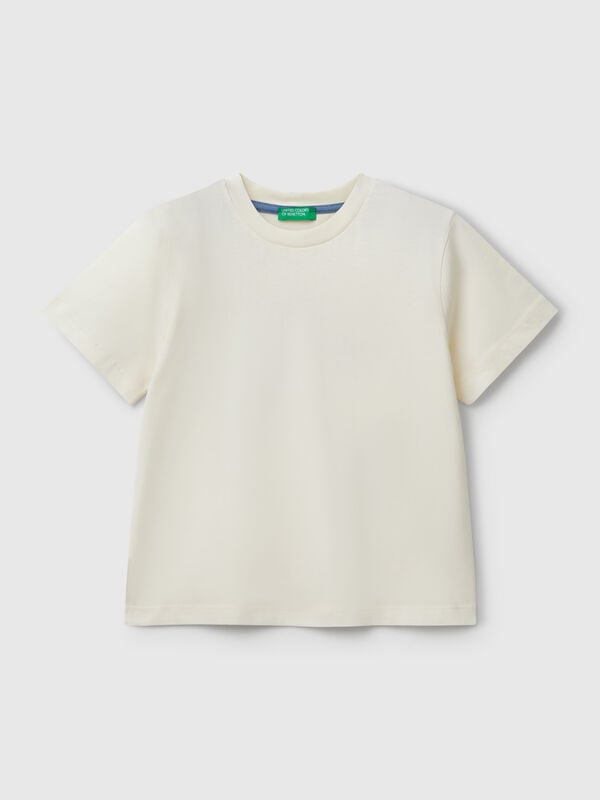 T-shirt girocollo con stampa Bambino