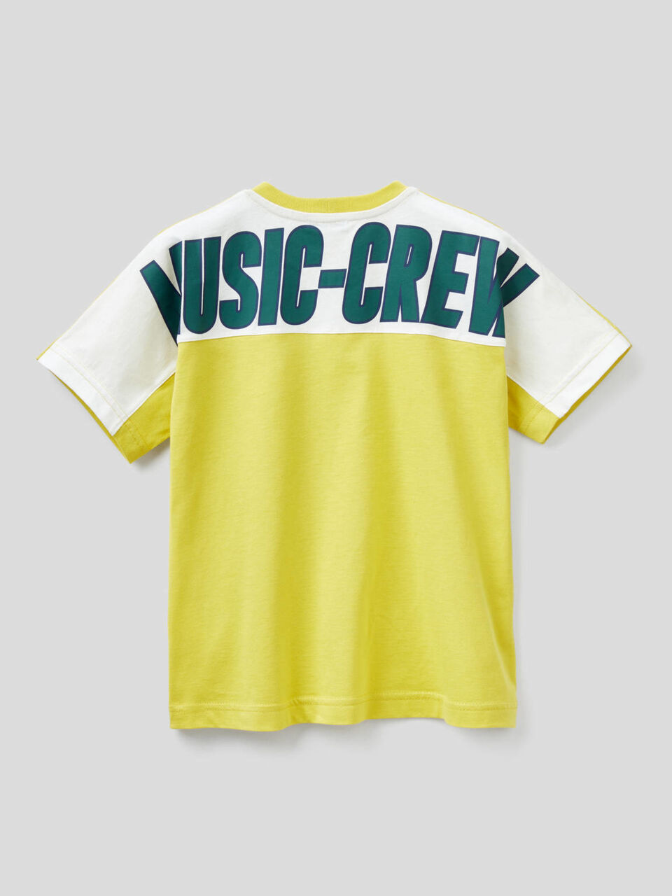 T-shirt in 100% cotone con slogan image number 2