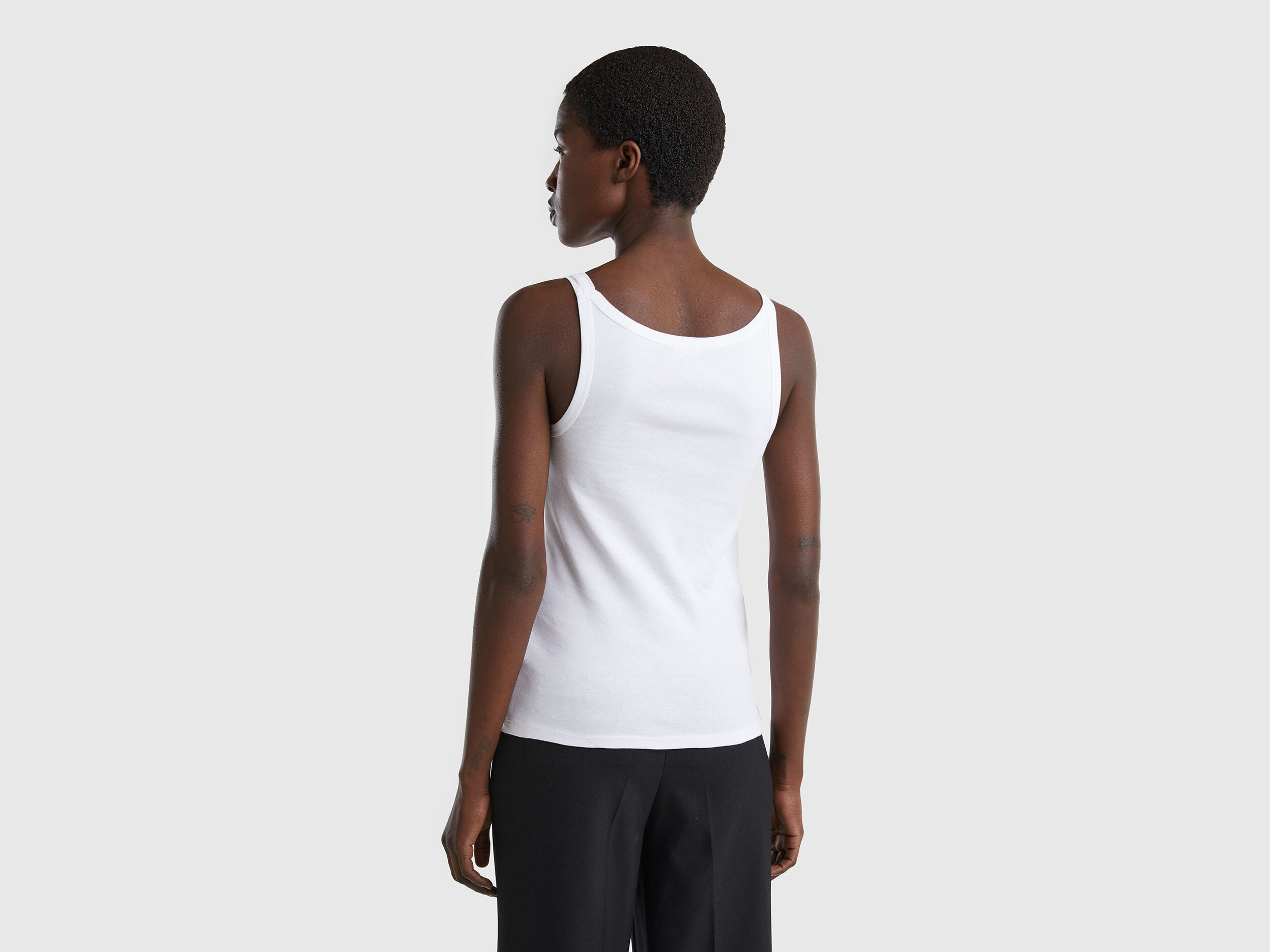 Canotta bianca shop donna