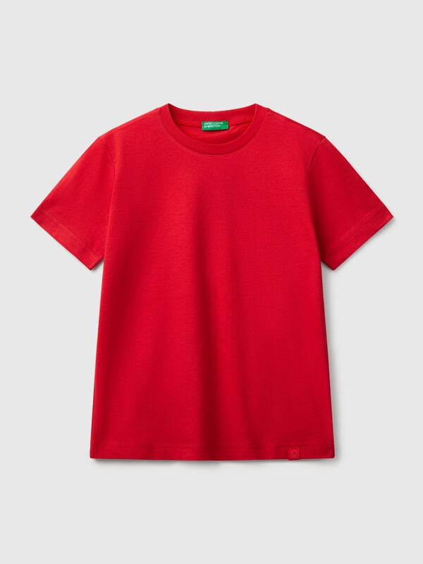 T-shirt manica corta in cotone Bambino