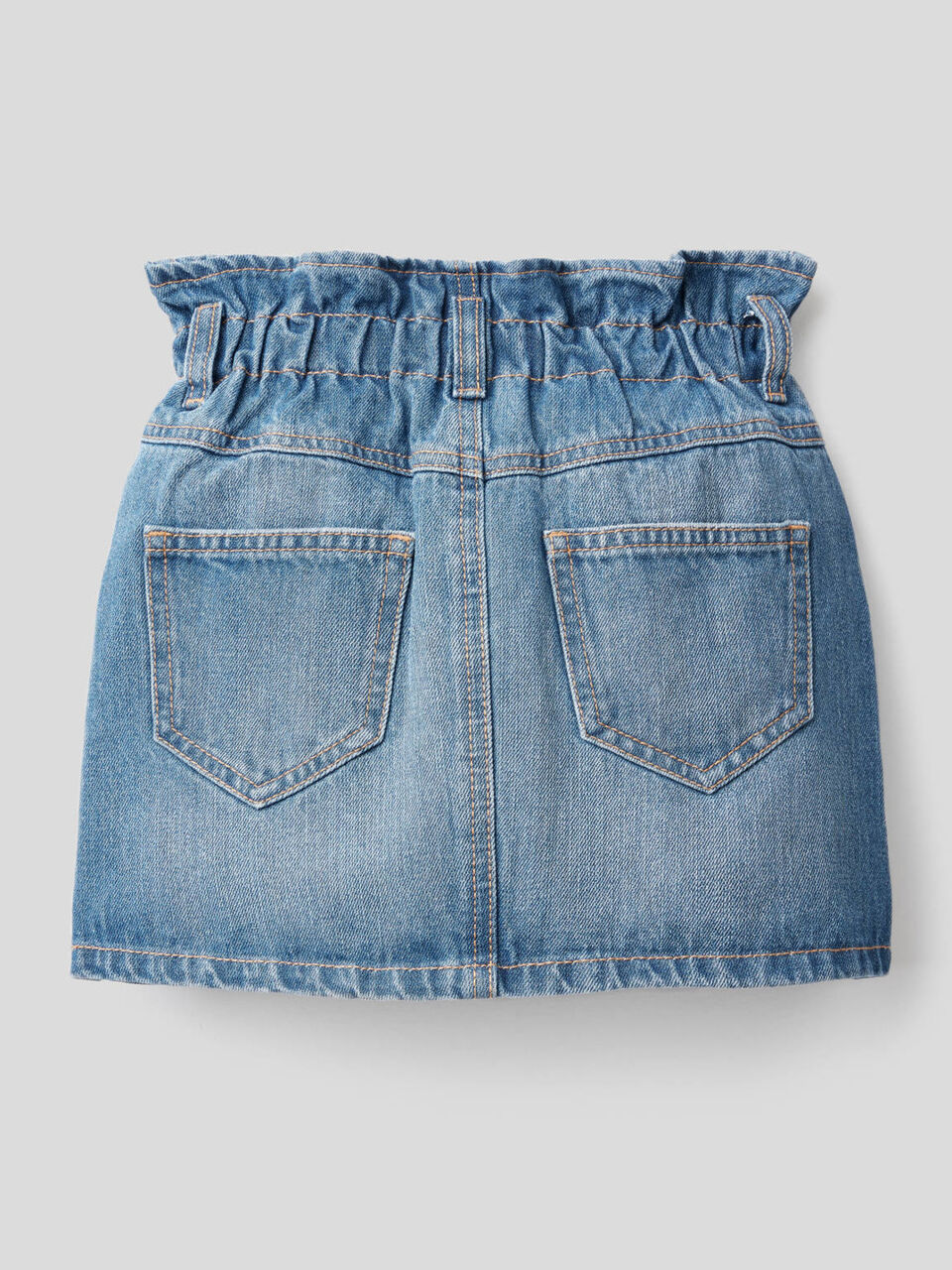 Gonna di jeans con vita arricciata image number 2