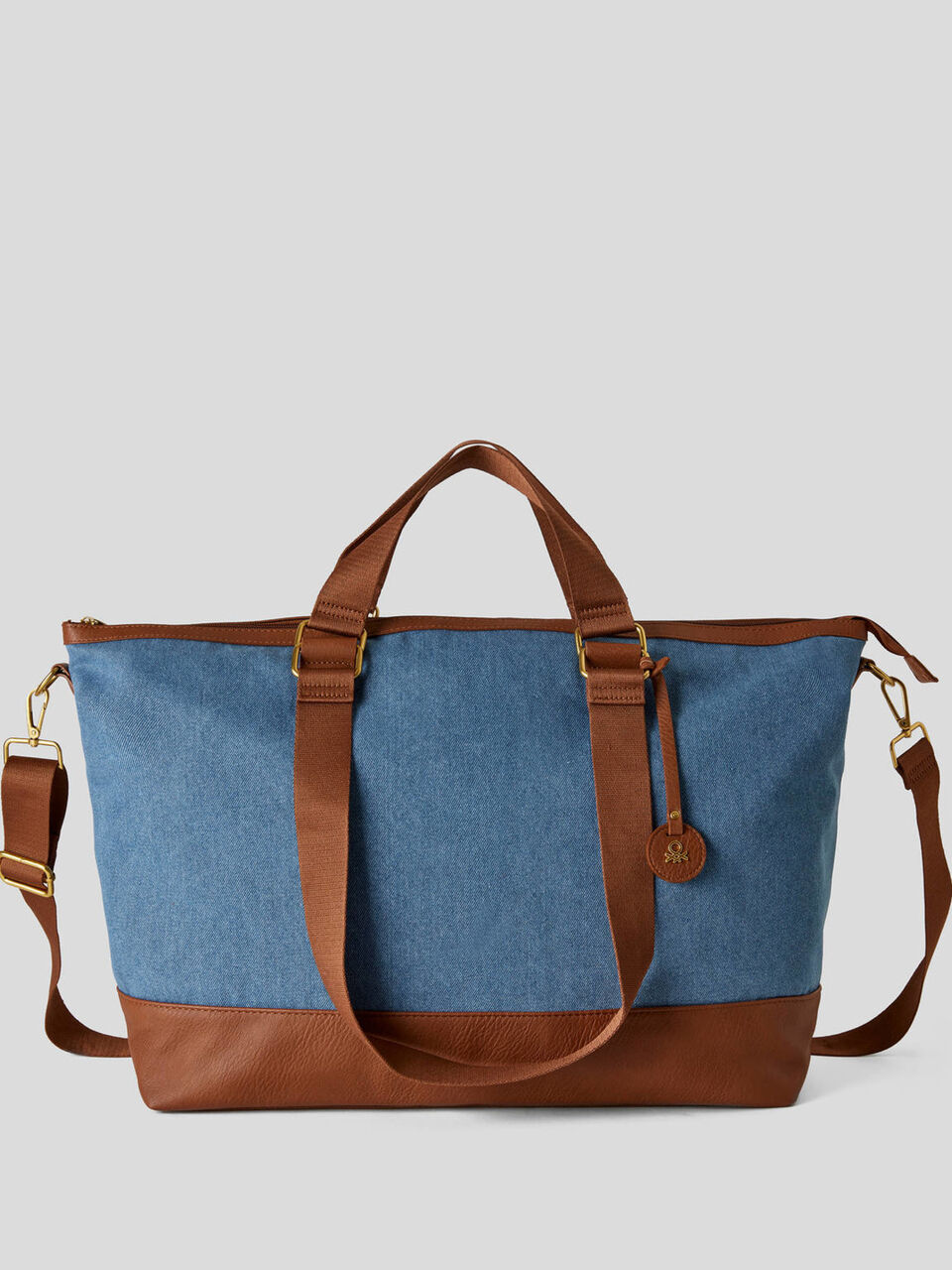 Maxi borsa in tessuto image number 1