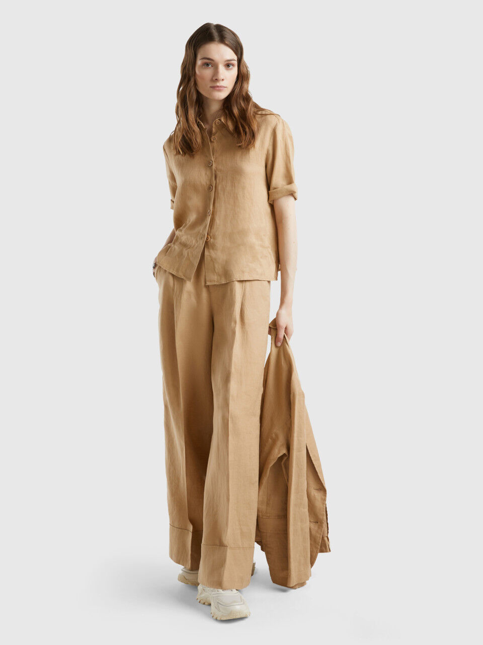 Pantaloni Larghi Donna Palazzo Nuova Collezione Online