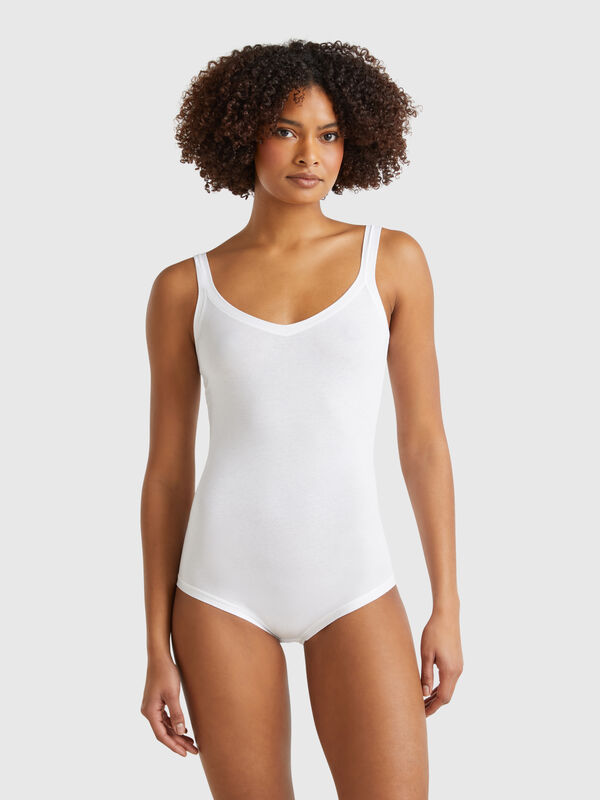 Body in cotone super stretch Donna
