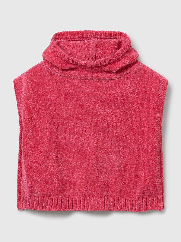 Poncho in ciniglia Bambina