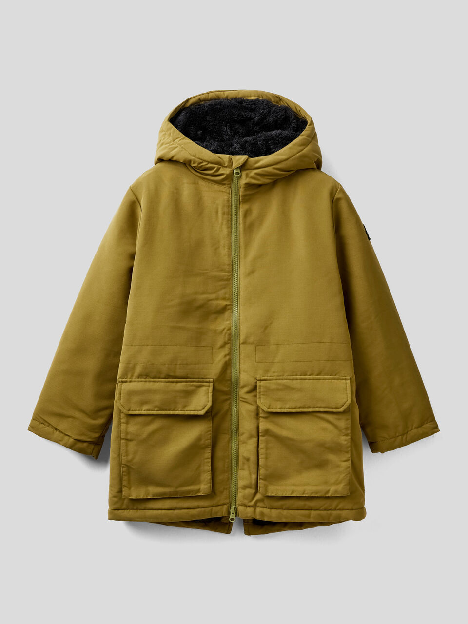 Parka imbottito con tasche image number 1