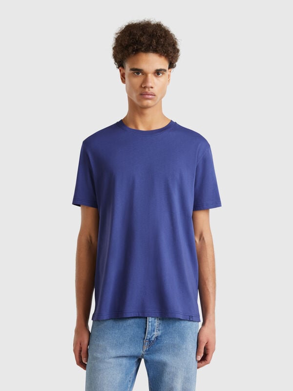 T-shirt blu Uomo