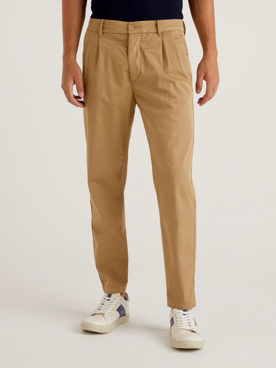 United Colors of Benetton Abbigliamento Pantaloni e jeans Pantaloni Pantaloni chinos Chino Slim Fit In Cotone Stretch 