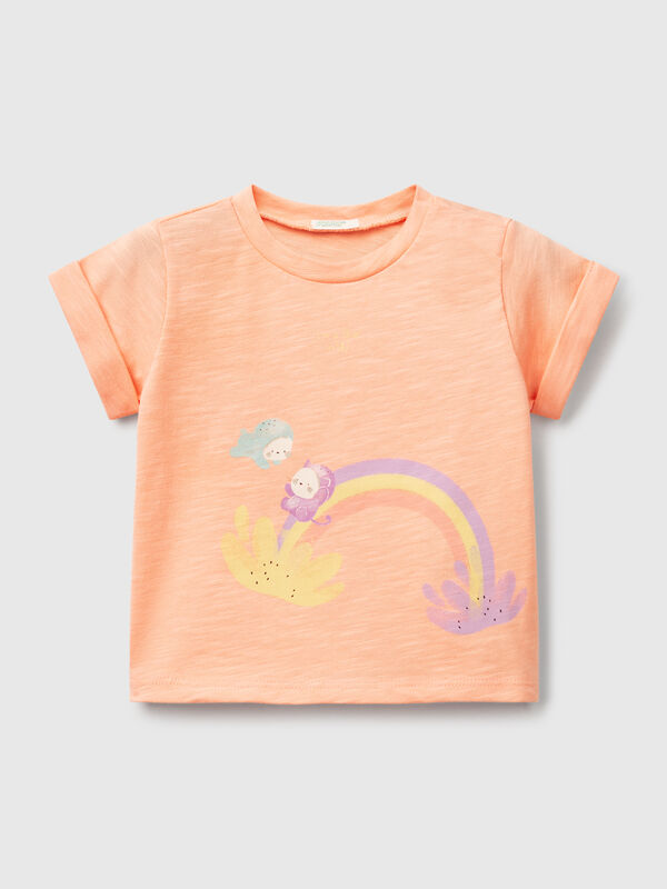 T-shirt con stampa Baby