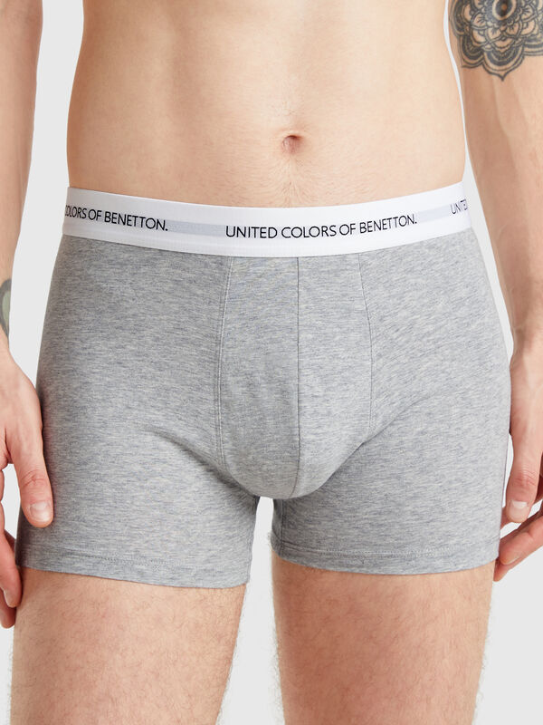 Boxer in cotone stretch Uomo