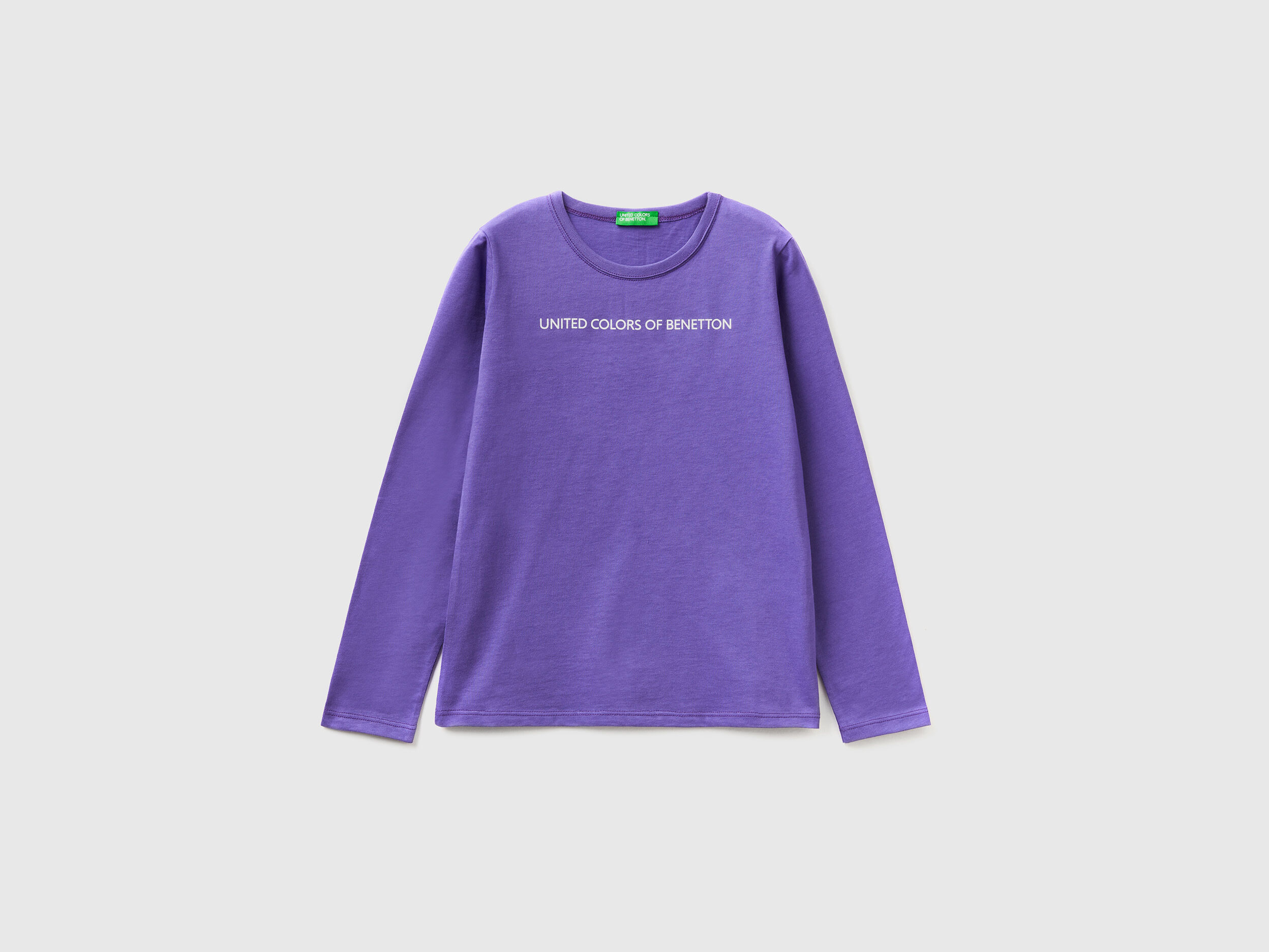 Benetton t shirt manica top lunga bambina