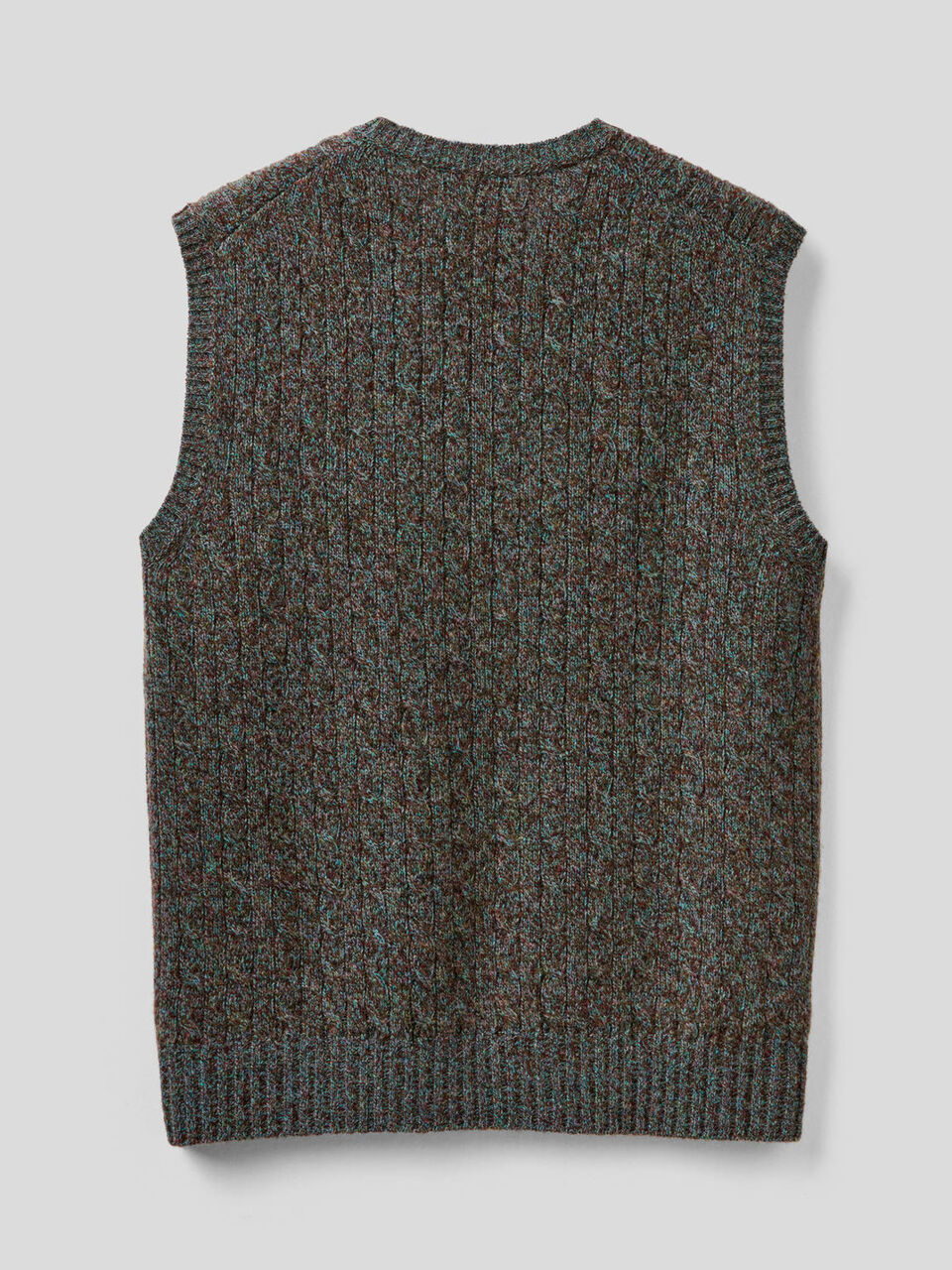 Gilet in pura lana Shetland image number 2