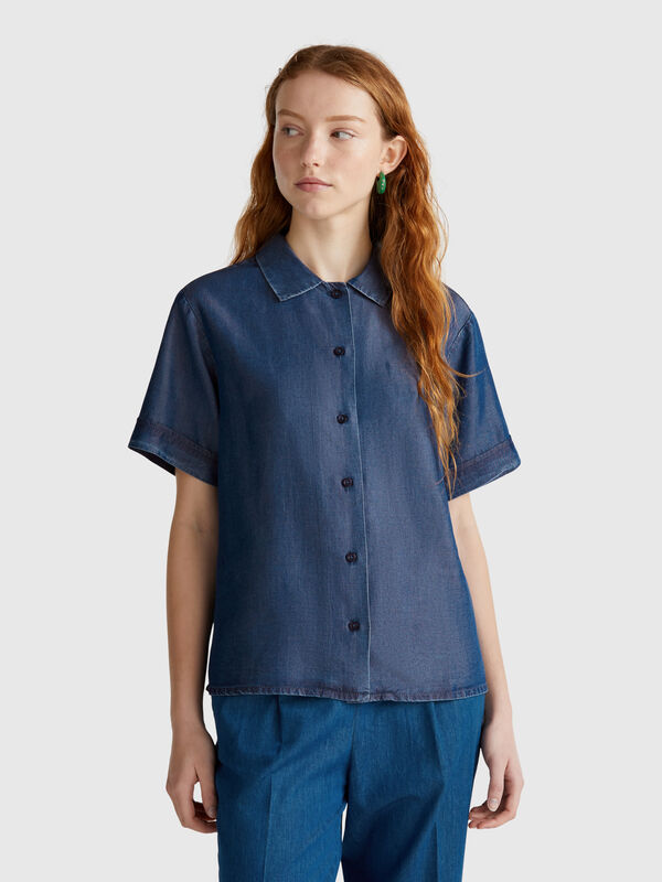 Blusa in viscosa Donna